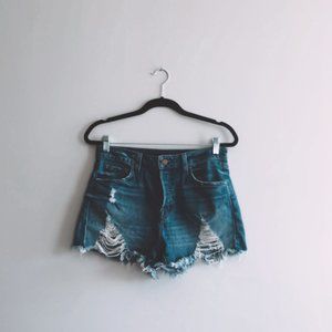 J Brand Racie High Rise Shorts